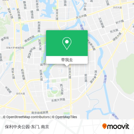 保利中央公园-东门地图