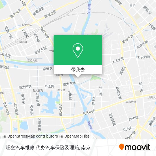 旺鑫汽车维修 代办汽车保险及理赔地图