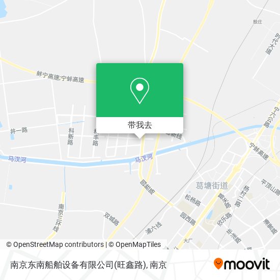 南京东南船舶设备有限公司(旺鑫路)地图