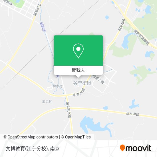 文博教育(江宁分校)地图