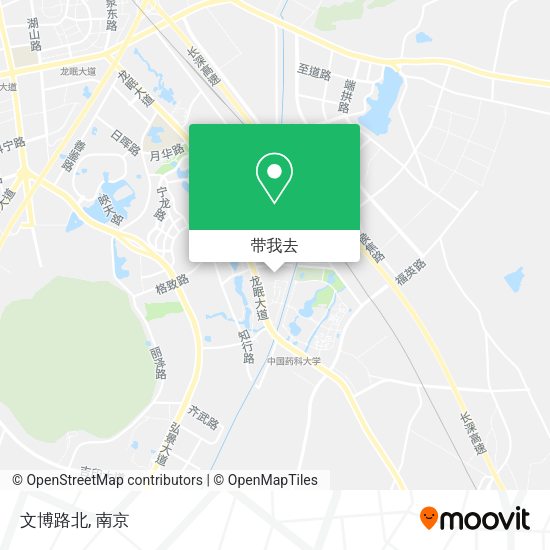文博路北地图
