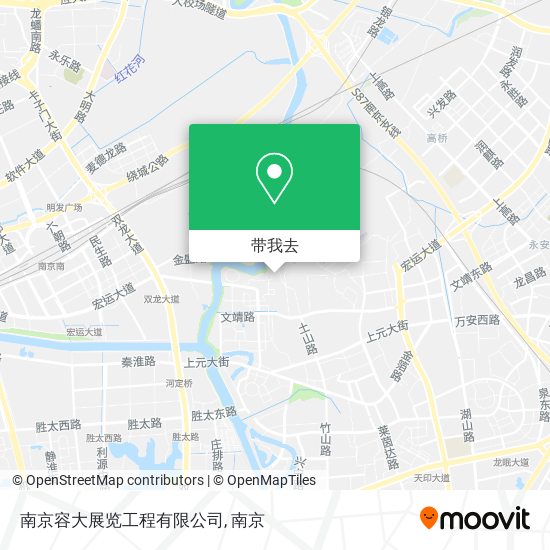 南京容大展览工程有限公司地图
