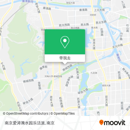 南京爱涛漪水园乐活派地图