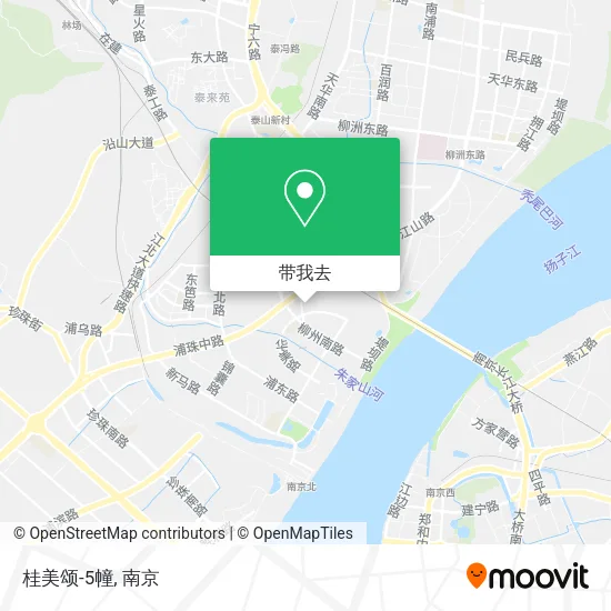 桂美颂-5幢地图