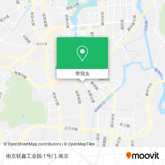 南京联鑫工业园-1号门地图