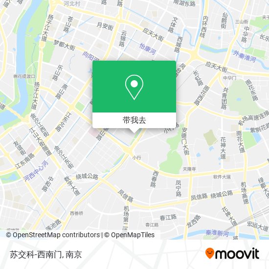 苏交科-西南门地图