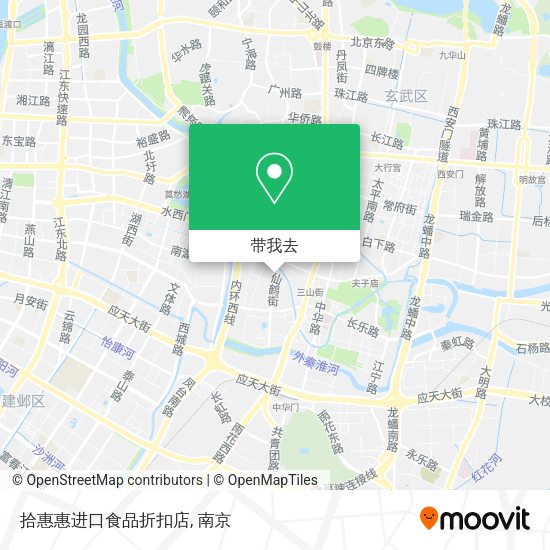 拾惠惠进口食品折扣店地图