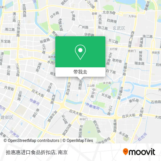 拾惠惠进口食品折扣店地图