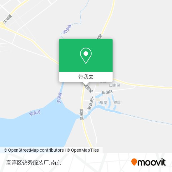 高淳区锦秀服装厂地图