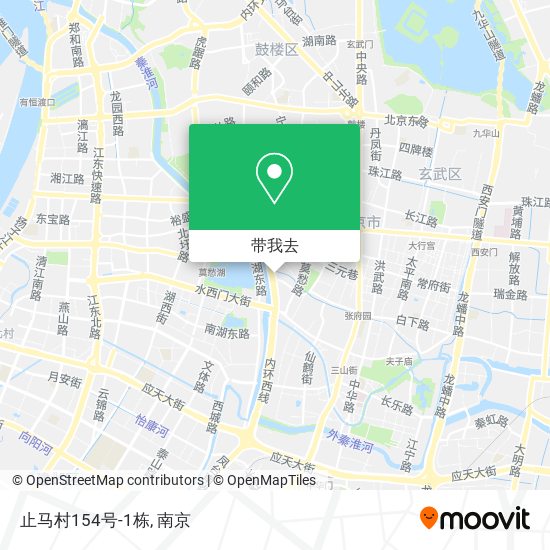 止马村154号-1栋地图