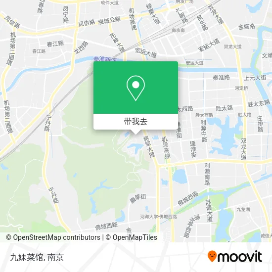 九妹菜馆地图