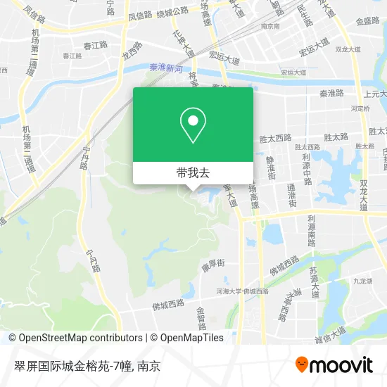 翠屏国际城金榕苑-7幢地图