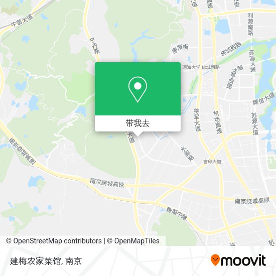 建梅农家菜馆地图