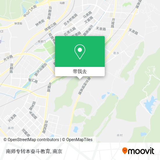 南师专转本奋斗教育地图