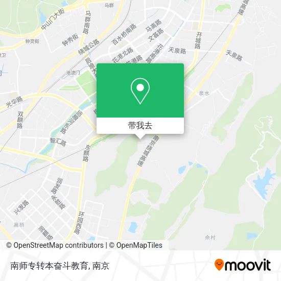 南师专转本奋斗教育地图