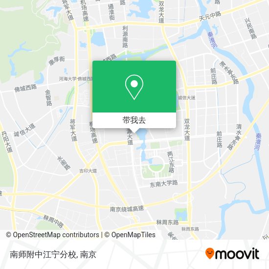 南师附中江宁分校地图