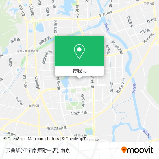 云曲线(江宁南师附中店)地图