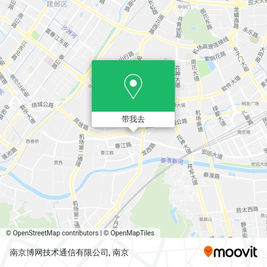 南京博网技术通信有限公司地图
