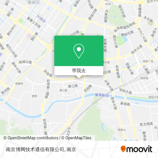南京博网技术通信有限公司地图