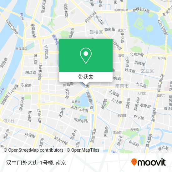 汉中门外大街-1号楼地图