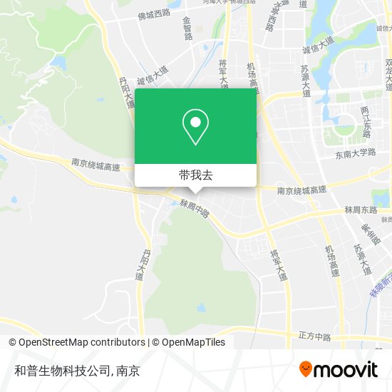 和普生物科技公司地图