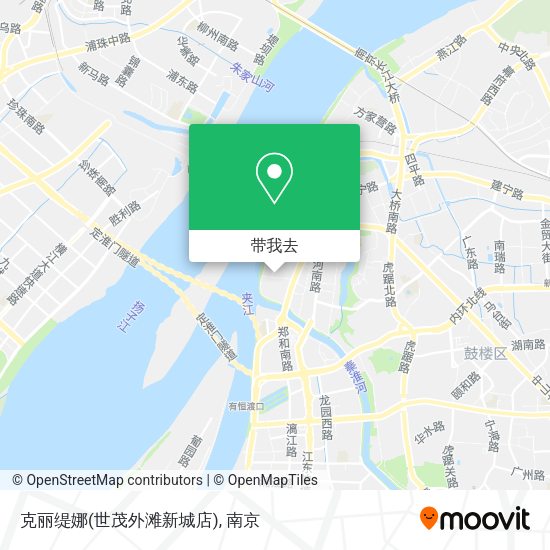 克丽缇娜(世茂外滩新城店)地图
