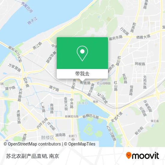苏北农副产品直销地图