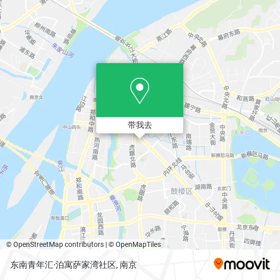 东南青年汇·泊寓萨家湾社区地图