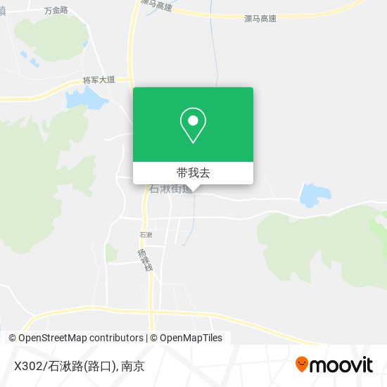 X302/石湫路(路口)地图