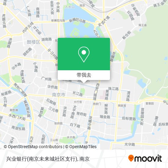 兴业银行(南京未来城社区支行)地图