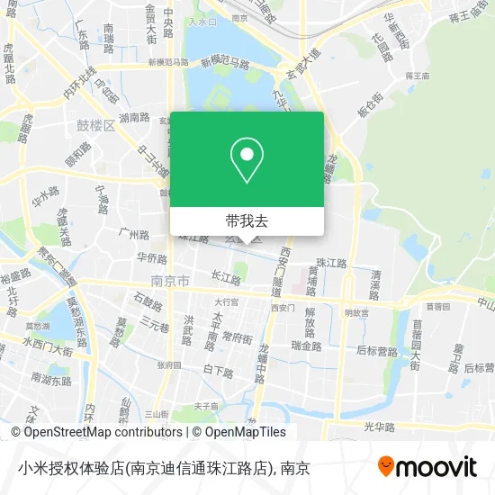 小米授权体验店(南京迪信通珠江路店)地图