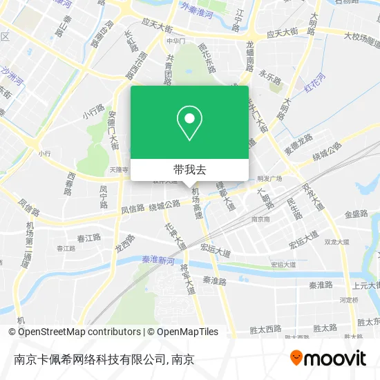 南京卡佩希网络科技有限公司地图