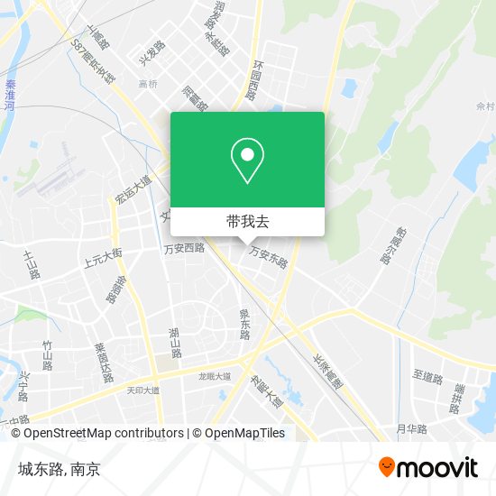 城东路地图