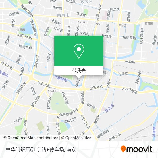 中华门饭店(江宁路)-停车场地图