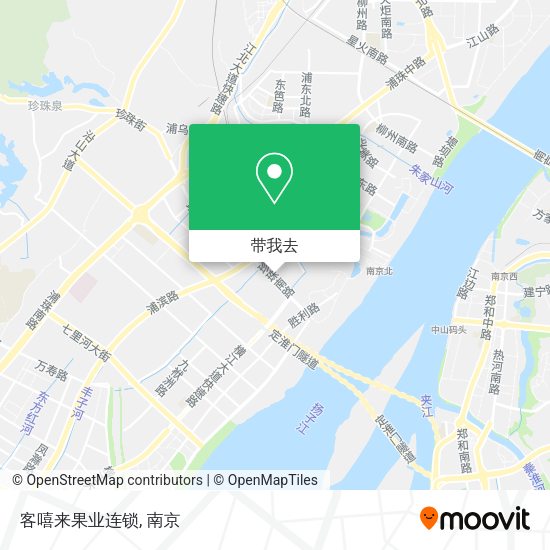客嘻来果业连锁地图