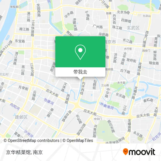 京华精菜馆地图