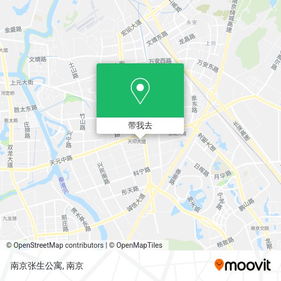 南京张生公寓地图