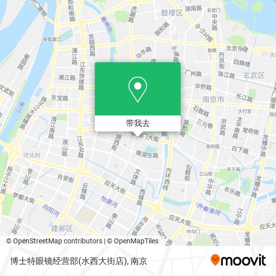 博士特眼镜经营部(水西大街店)地图