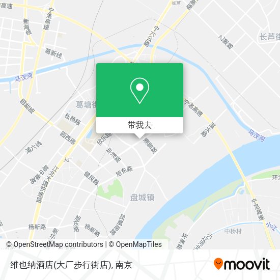 维也纳酒店(大厂步行街店)地图