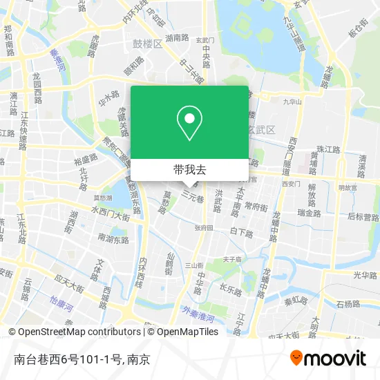 南台巷西6号101-1号地图