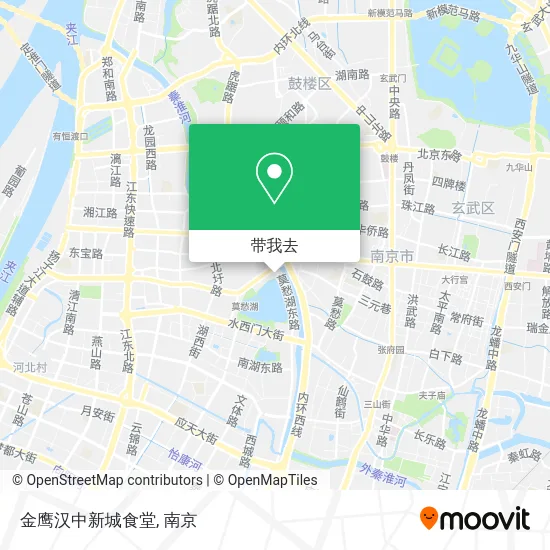 金鹰汉中新城食堂地图