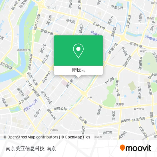 南京美亚信息科技地图