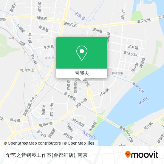 华艺之音钢琴工作室(金都汇店)地图
