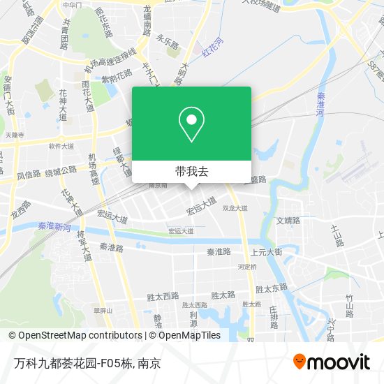 万科九都荟花园-F05栋地图