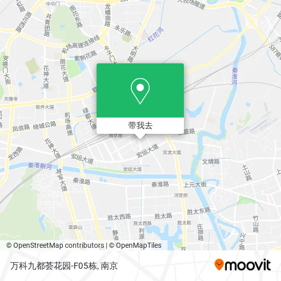 万科九都荟花园-F05栋地图