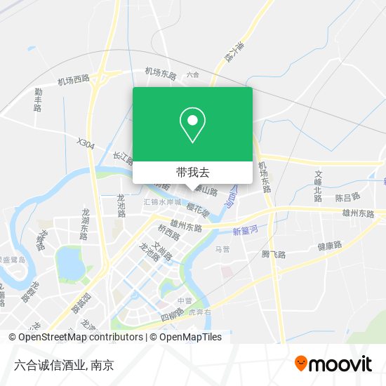 六合诚信酒业地图