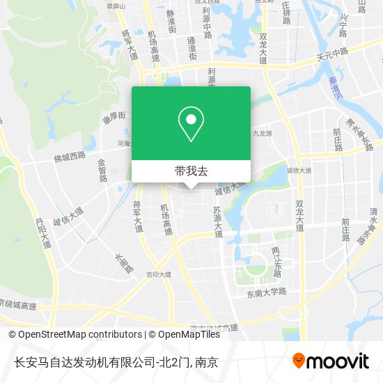 长安马自达发动机有限公司-北2门地图