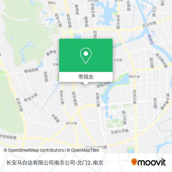 长安马自达有限公司南京公司-北门2地图