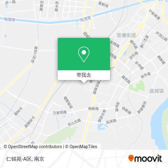 仁锦苑-A区地图