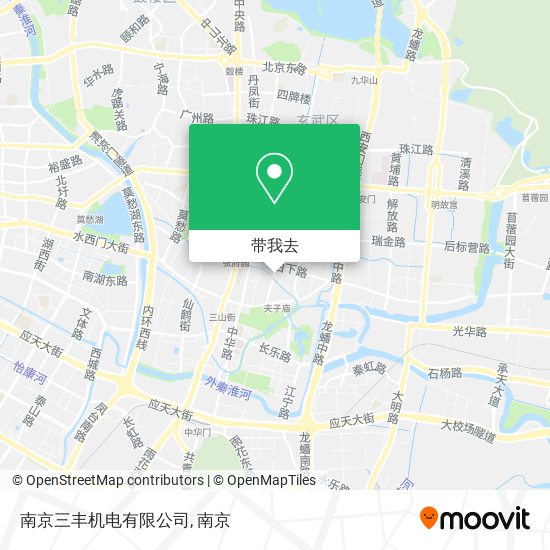 南京三丰机电有限公司地图